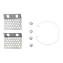 material montaje Aro Downlight Integración Escayola/Pladur 120x120mm para Bombilla GU10