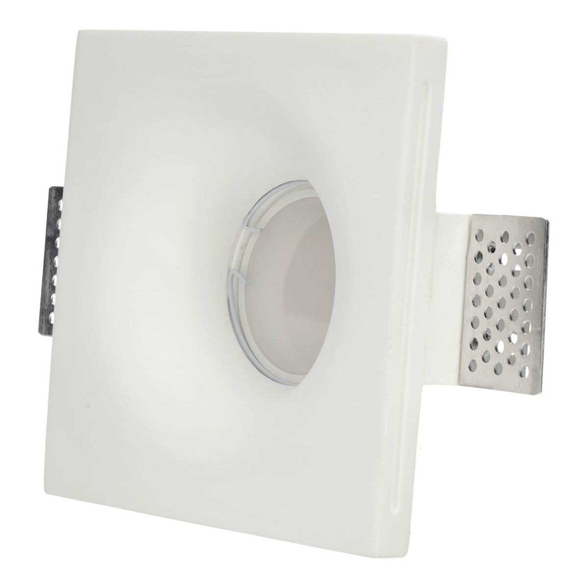 Aro Downlight Integración Escayola/Pladur 120x120mm para Bombilla GU10
