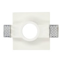 Aro Downlight Escayola/Pladur 120x120mm para Bombilla GU10