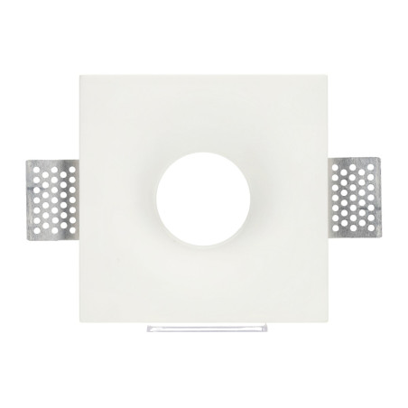 Aro Downlight Integración Escayola/Pladur 120x120mm para Bombilla GU10 cuadrado