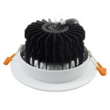 LED Downlight - 12W, White Frame
