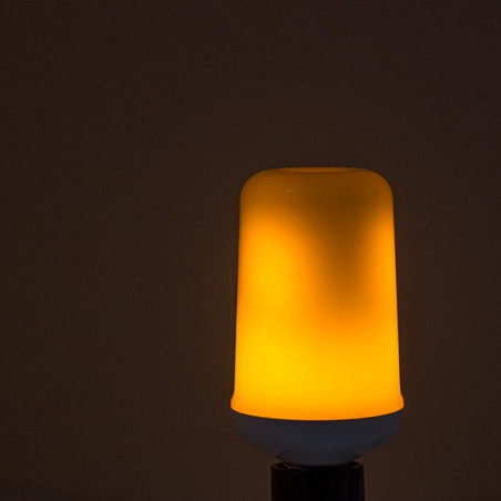 Bombilla LED efecto llama E27