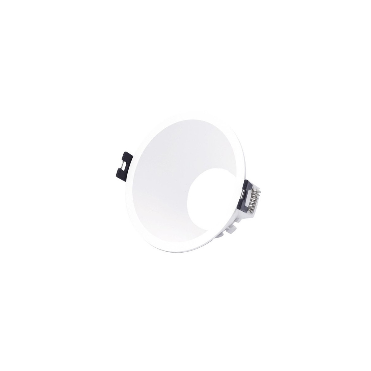 Base rotonda da incasso per lampadina dicroica serie PC