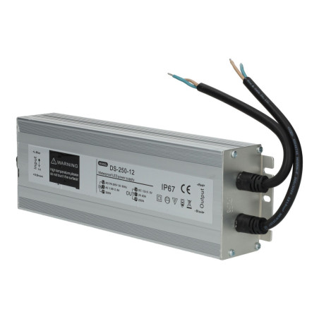 Transformador 250W 12V DC IP67
