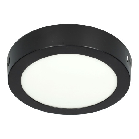 12W Runde BLACK LED Decke