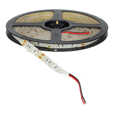Tira LED 12V SMD 14.4W/m 10mm Ancho IP65 Rojo, Verde o Azul- Rollo 5 metros