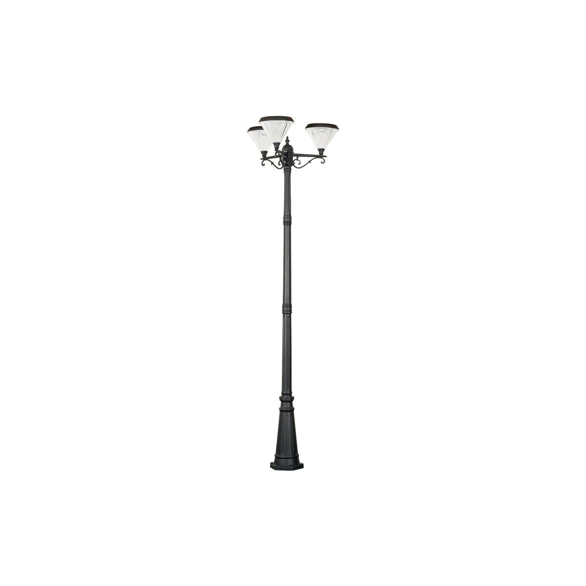 Farola Solar LED Triple 18W 260CM IP65