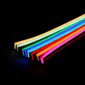 Neón Flexible 12V 7W/m 560lm 12mm Ancho Multicolor