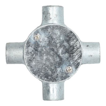 4-way metal conduit box