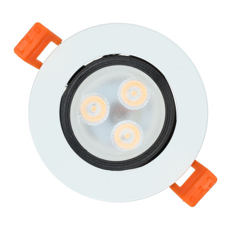 Led Downlight 3W moldura...