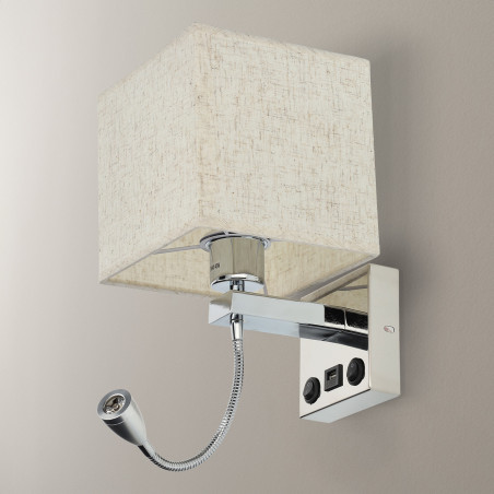WALL LAMP E27 + READING...