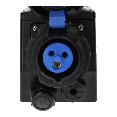 ATEX Wandsteckdose 2P+E IP66